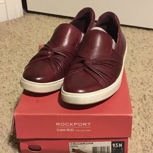 rockport willa bow slip on